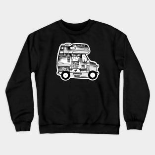 Packing for adventure campervan Crewneck Sweatshirt